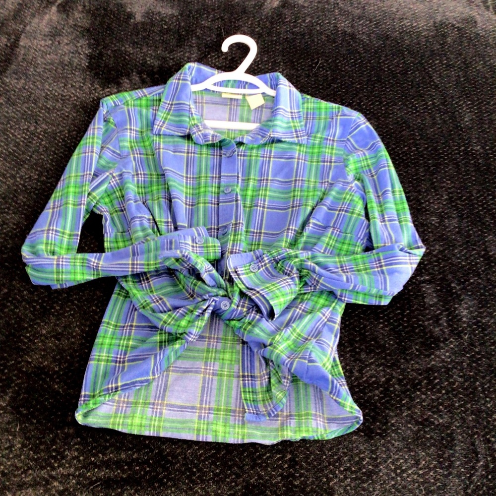 Women’s flannel Caribbean Joe shirt